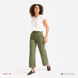 Everlane wide leg crop pants - Size 4
